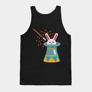 Circus Rabbit Magic Bunny - Cirque Event Entertainment Conjure Tank Top